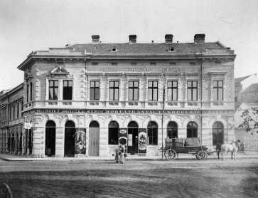 A Budai Polgri Casino rgi plete a Krisztina tren 1886 krl