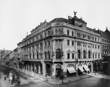 A Semmelweis utcai Orszgos Kaszin, 1890-es vek, ismeretlen felvtele